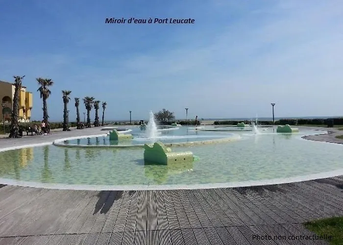 Villa T2 Front De Mer Avec Terrasse A Port Leucate - 4 Couchages, Parking Prive, Plage A Pieds - Fr-1-81-515