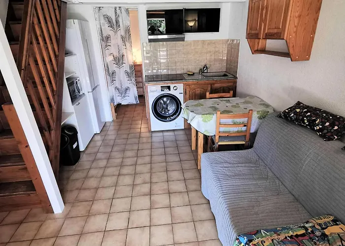 Residence Grande Bleue - Villa T1 Cab Mezz 6 Couchages Port Leucate Mae-8354